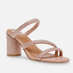 NWT DV DOLCE VITA Women's Myla Strappy Block-Heel Sandals
